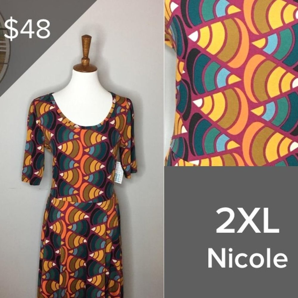 LuLaRoe Nicole Dress
